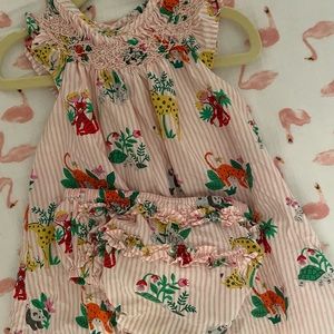 Baby Boden Zoo Dress
